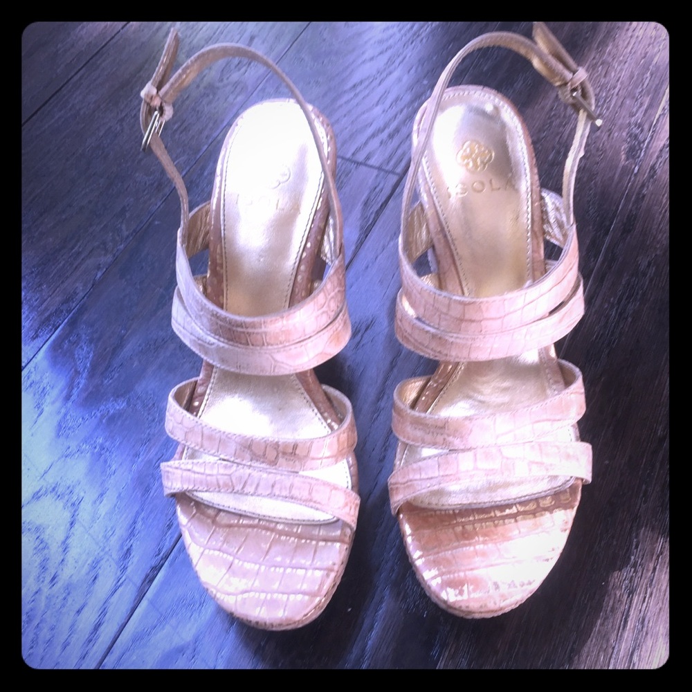 Isola high heel sandals.